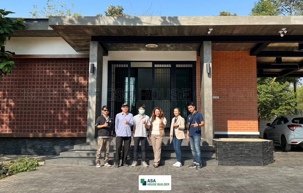 ผลงานสร้างบ้านคุณสิริขจร