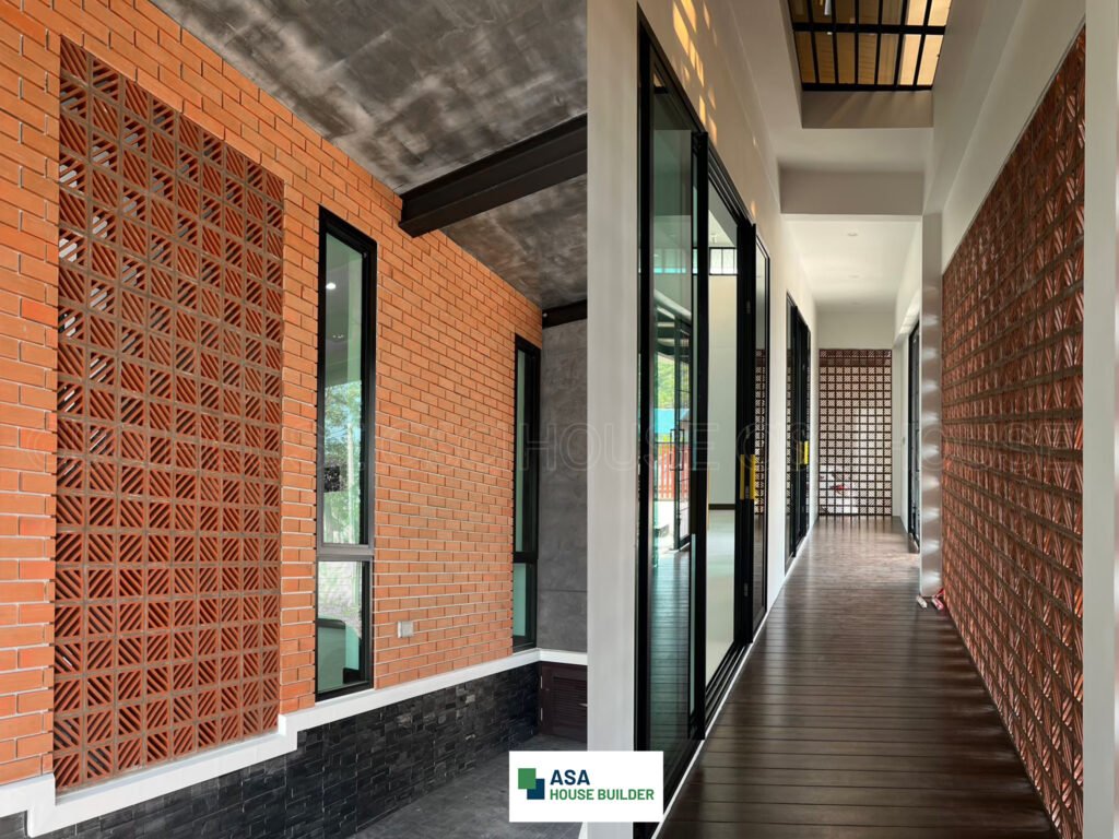 ผลงานสร้างบ้านคุณสิริขจร