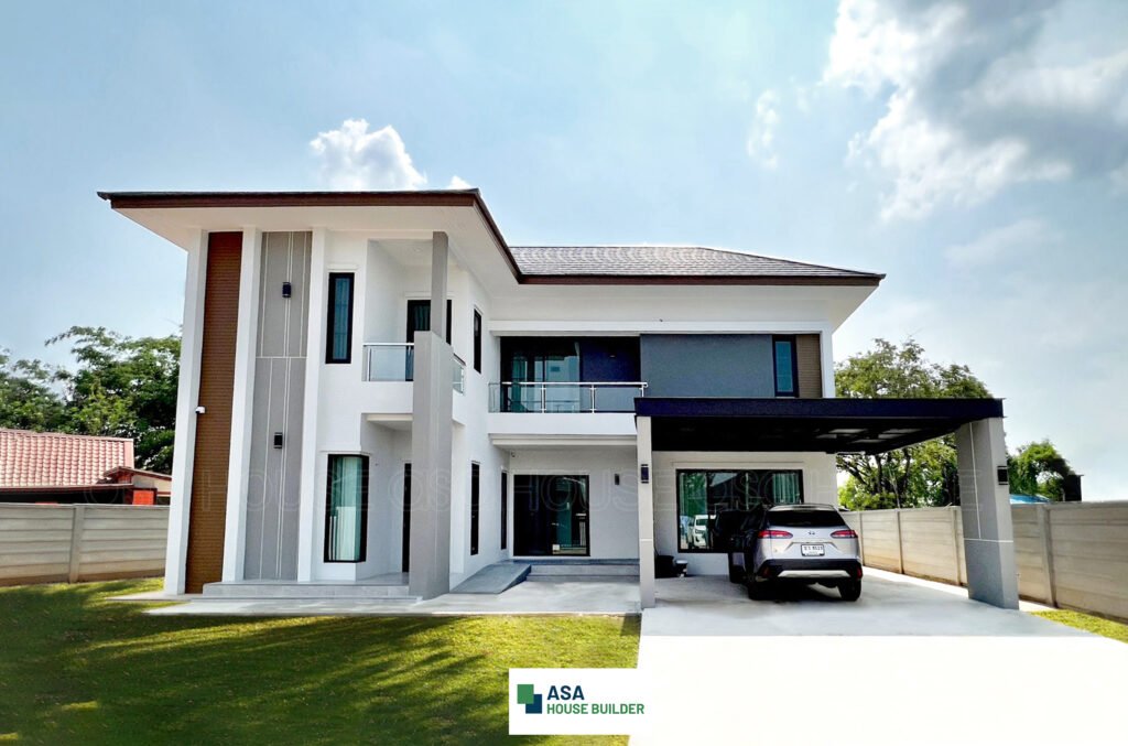 ผลงานสร้างบ้านคุณปภัสรา