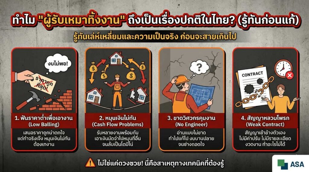 วิธีเลือกผู้รับเหมา