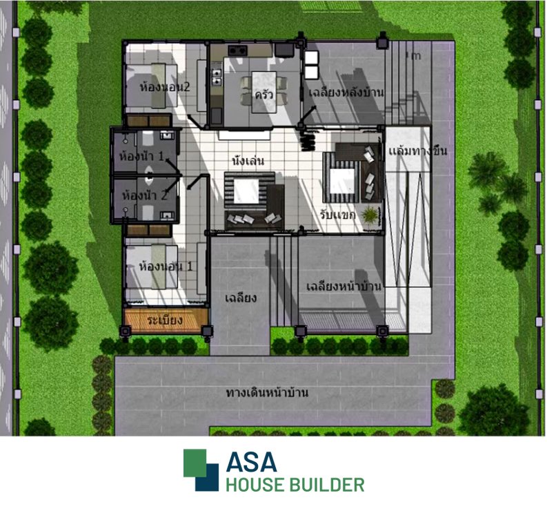 แบบบ้าน ASA-143