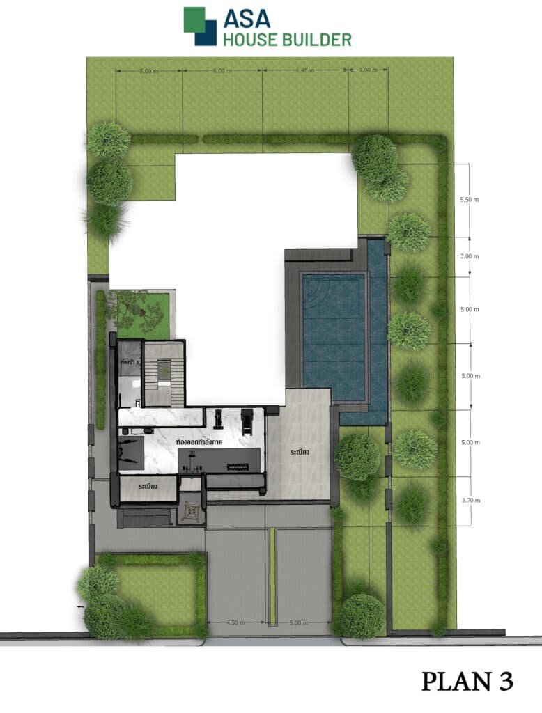 ASA-MD01 แบบบ้าน 3 ชั้น ชั้น 3
