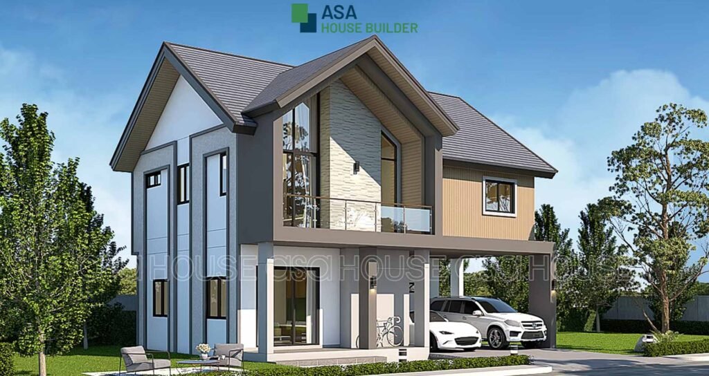 แบบบ้าน 2 ชั้น ASA-ND03